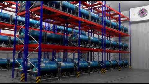 General Warehouse in 3D Animation