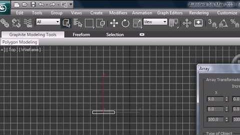 3Ds Max Tutorial - 8 - Cloning and Arrays