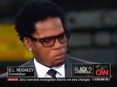 Comedian: DL Hughley cries on Live TV - YouTube