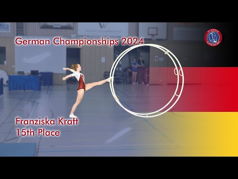 Franziska Kraft German Championships 2023 in Gymwheel All Arround Woman 15th Place