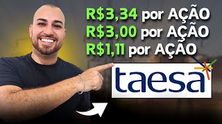 Taesa, NOVOS VALORES DE DIVIDENDOS E PREÇO TETO ATUALIZADOS! Vale a pena investir? TAEE11 TAEE4