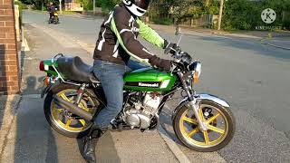 Kawasaki Kh250 With A 3 Into 1 Exhaust