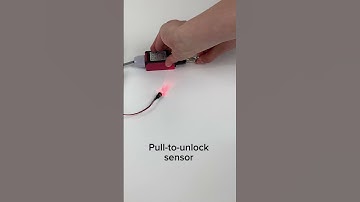 Pull-to-unlock sensor #escaperoom #escaperoomsupplier #escaperoompuzzle #puzzle #asmr