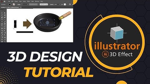 Design of Fryingpan in Illustrator || Illustrator Tutorial for Beginners || 3D Design Tutorial