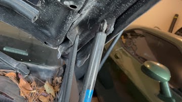 Installation of new hood struts on my 3rd gen 92 Camaro‼️