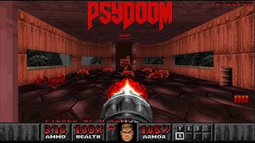 Ultimate Doom PSX [PsyDoom source port] : E1M1-E1M2 | 4K/60