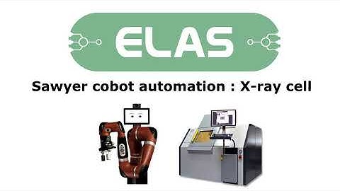 Sawyer cobot works with X ray machine