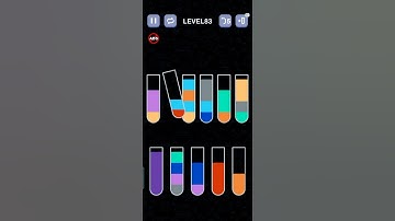 Water Sort Puzzle Level 83 #watersortpuzzlelevel #shorts #gamingvideos #subscribe #trendingshorts