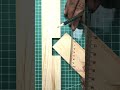 Simple way to make a strong 45° wood joint #Woodworking #woodwork #carpenter #carpentry # #tips #diy