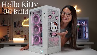 Custom Hello Kitty Pc Build Using The Deepcool Ch270 Pixel Case