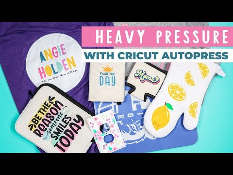 Can the Cricut AutoPress do heavy pressure? 