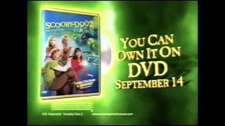 Scooby Doo 2: Monsters Unleashed DVD Commercial (2004) (VHS Rip)