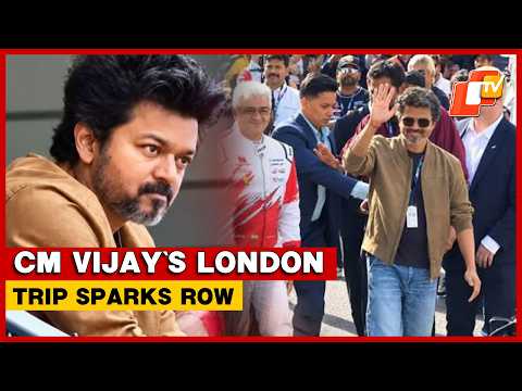 Thalapathy Vijay’s London Silverstone Visit Sparks Political Row In Tamil Nadu