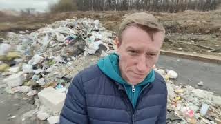 Очередная несанкционированная свалка строительного мусора в Новой Москве