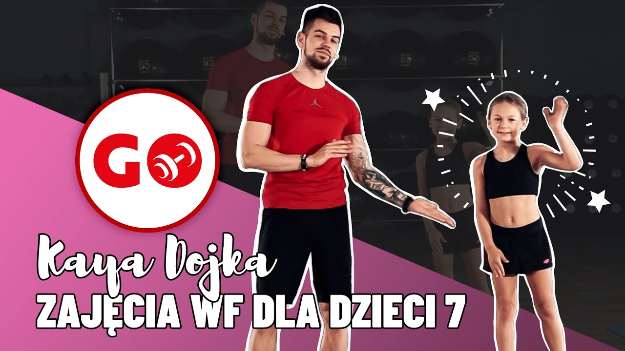 WF dla dzieci w domu #8 - Ćwiczenia i gimnastyka dla dzieci Kaya Dojka i Mateusz Romankiewicz