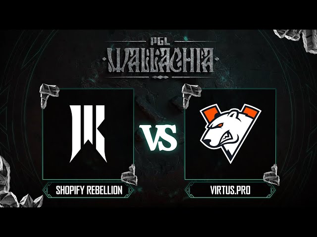 Shopify Rebellion проти Virtus.pro | Гра 1 | PGL DOTA 2 Wallachia Season #1 - Group Stage class=
