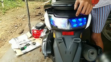 Cara memasang stoplamp variasi nmax