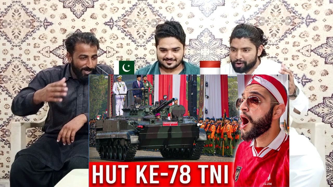 Indonesia National Army Day! 🇮🇩 - HUT KE-78 TNI! | Pakistani Reaksi | D-R-RUE