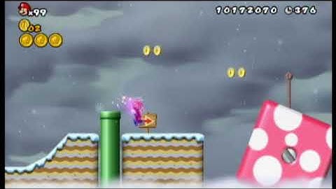 New Super Mario Bros. Wii: World 3-5 Any% Speedrun (Obsolete)