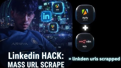 How to Build a LinkedIn URL Auto Scraper with n8n & Apify for Sales Automation  Lead Generation 2025