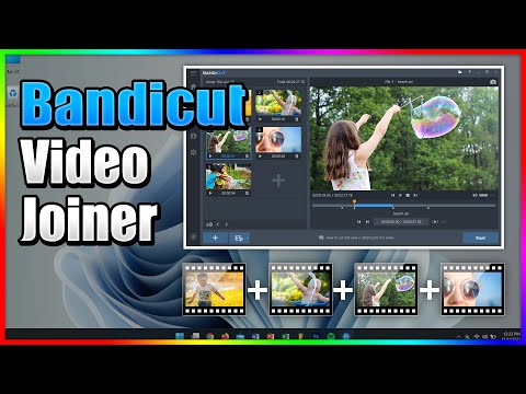 How to merge multiple videos into one - Free Video Joiner, Bandicut