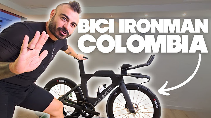 NUEVA BICI DECATHLON IRONMAN COLOMBIA | Valentí Sanjuan