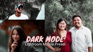 DARK MODE | Lightroom Mobile Preset Tutorial   Instagram Theme
