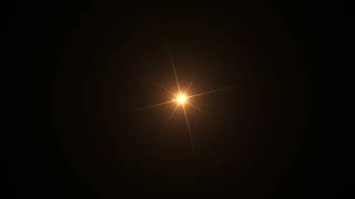 center lens flare rotate animation green screen |  no copyright lens flare black screen video