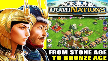 Dominations : From Stone Age to Bronze Age (ios gameplay)
