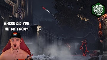 First Ever RPD Cross-Map Shot With Huntress - Dead by Daylight