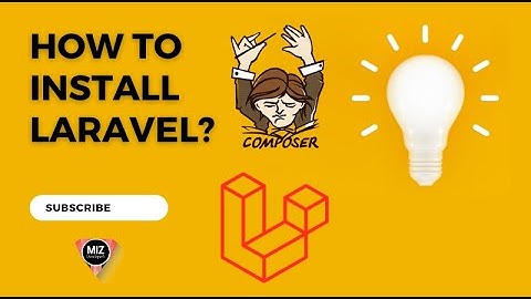 Installing Laravel for the First Time