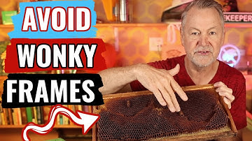 Bijenhouden | Hoe voorkom je scheve getekende ramen?