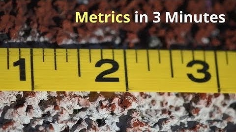 Research in 3 Minutes: Metrics