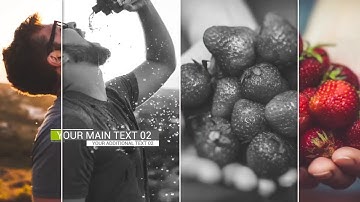 Minimal Slide Show After Effects Templates
