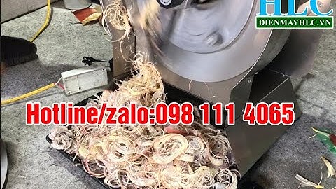 Máy thái hoa chuối, nộm hoa chuối, bắp chuối, bi chuối, thân cây chuối