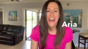 Learn to Spell ARIA Toddler Song | Learn to Talk with Patty Shukla