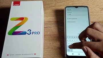 How to connect WiFi Network in Lava Z3 Pro phone, WiFi setting