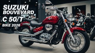 2026 Suzuki Boulevard C50/T Will SURPRISE You! Comfort, Mileage & Price Revealed