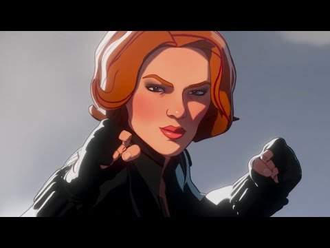 Black Widow - Fight Scenes (What If…?)