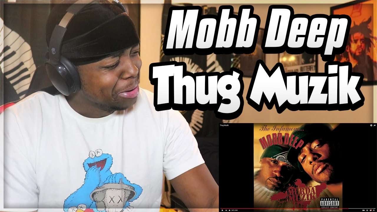 THE ORIGINAL DRILL MUSIC!!! Mobb Deep - Thug Muzik (REACTION