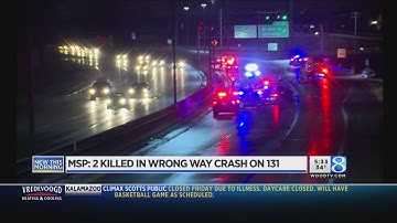MSP: 2 killed in wrong-way crash on US-131