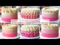 Piping tutorial learn how to pipe 8 designs using wilton 1m tip  homemade cakes  mintea cakes