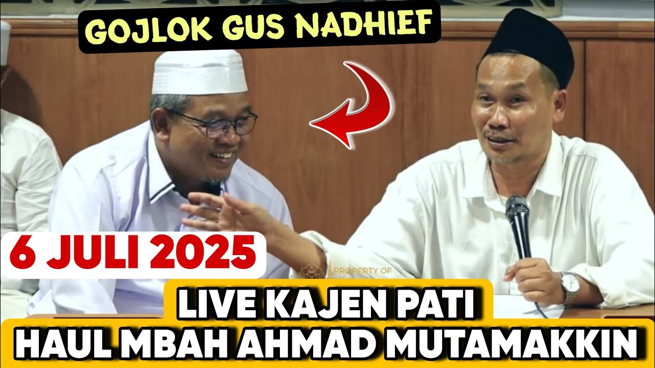 LIVE GUS BAHA TERBARU DI KAJEN PATI HAUL MBAH AHMAD MUTAMAKKIN 6 JULI 2025