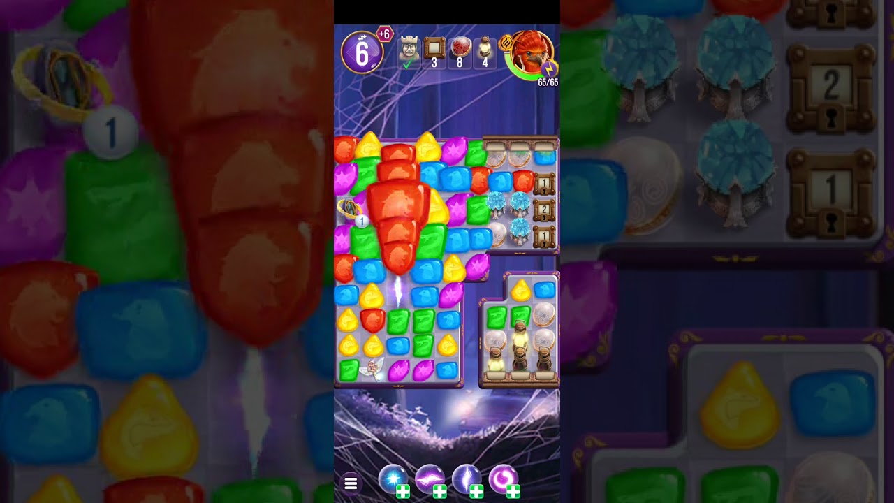 Harry Potter: Puzzles & Spells level 1767 no boosters