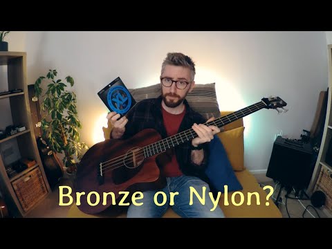 Which acoustic bass strings are better? (vlog)