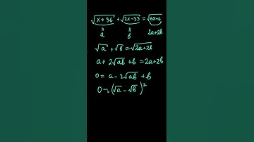 A better way to solve this nice squared roots equation | radical expression | nice math problem