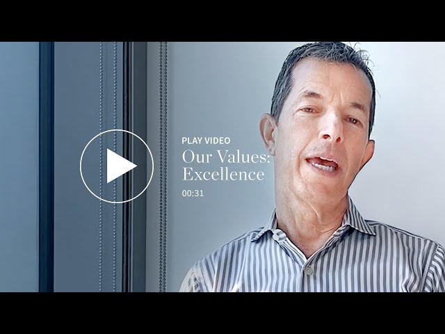 Our Values: Excellence