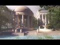 Ancient roman bath ambience  bathing in the pond  water asmr