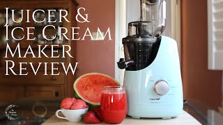 Comfee Slow Juicer & Ice Cream Maker Review | The Sweetest Journey