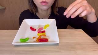 【ASMR/咀嚼音】ゼリービンズを食べる jellyBeans モクバン